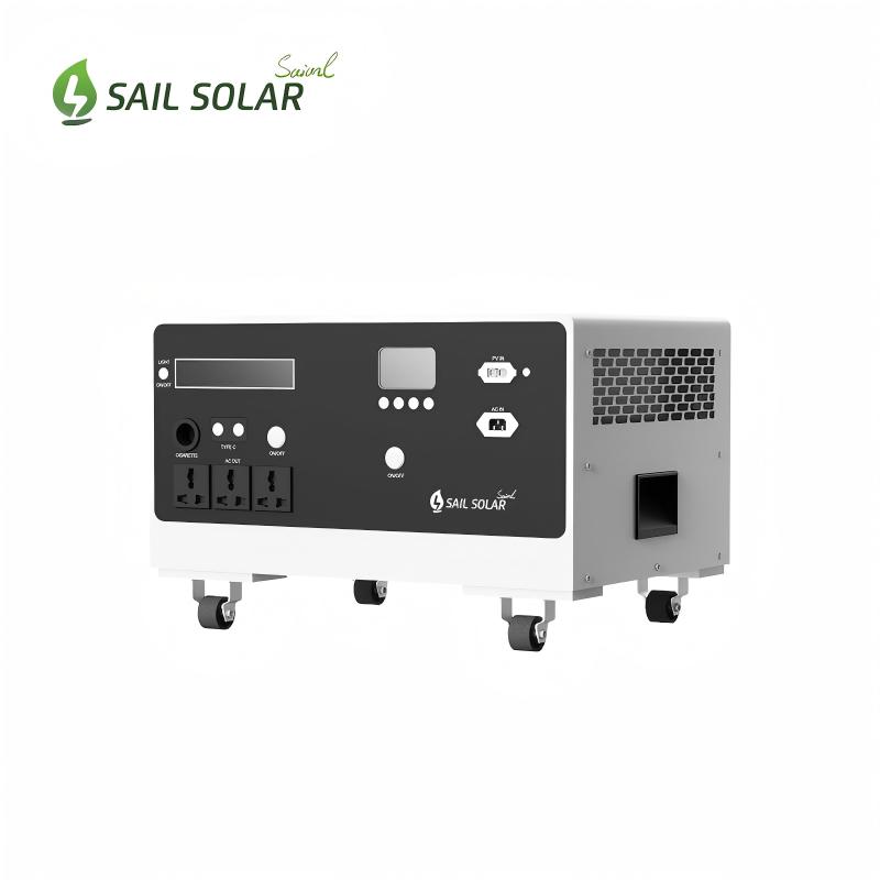 Sail Solar All In One ESS инвертор 2 кВт и портативный литиевый аккумулятор 2,56 кВт·ч для домашнего использования