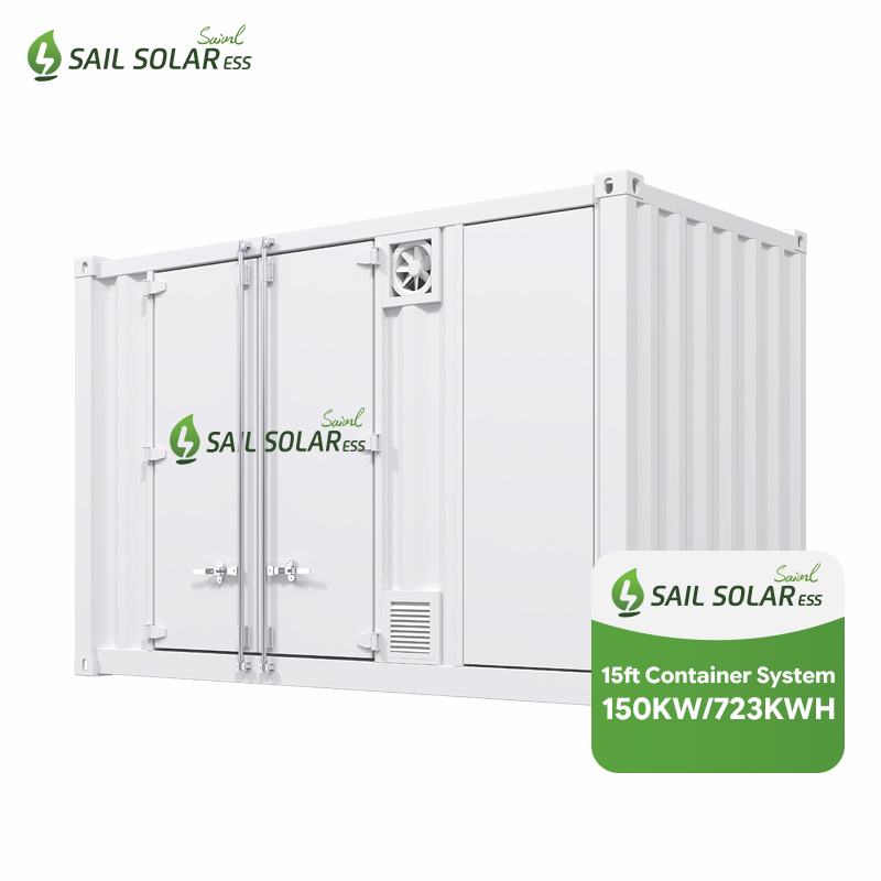 Customized 15ft Container 723kWh Lithium Battery Energy Storage System with a 150kW Hybrid Inverter